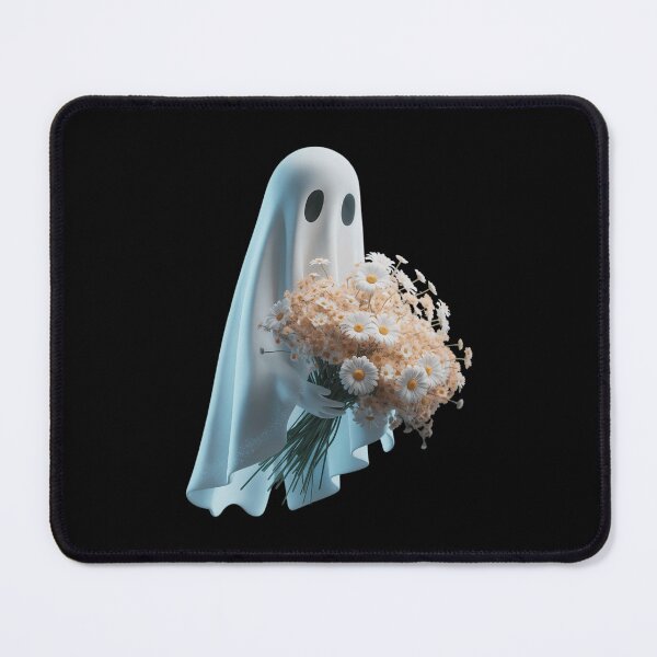 Item preview, Ghost Floral Halloween Scary Horror Trick Or Treat designed and sold by CookWorldLaughs.