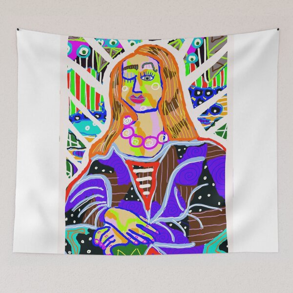 Item preview, Mona Lisa Reimagined designed and sold by Colorfulmaiden.