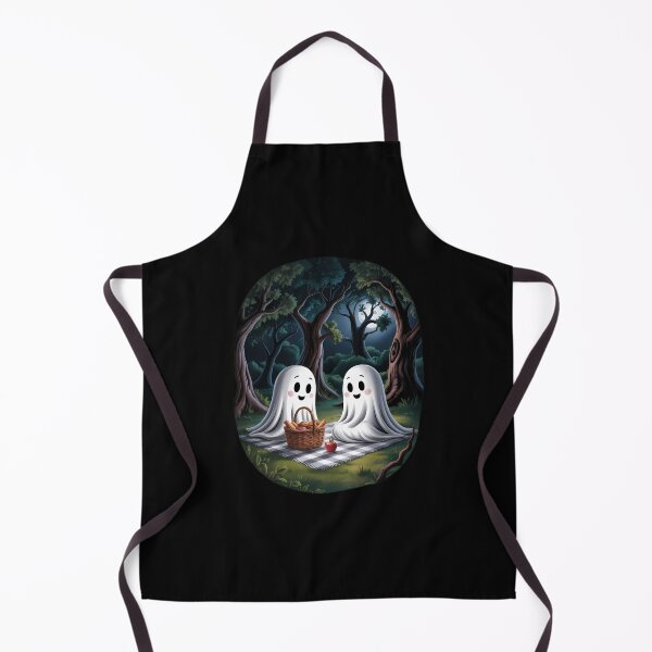 Item preview, Ghost Halloween Camping In The Forest Trick Or Treat designed and sold by CookWorldLaughs.