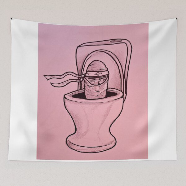 Item preview, Toilet Ninja designed and sold by JosieBaldwin.