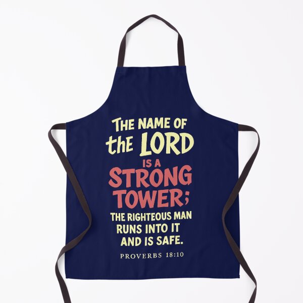 Item preview, The Name Of The Lord Is A Strong Tower designed and sold by teenugs.