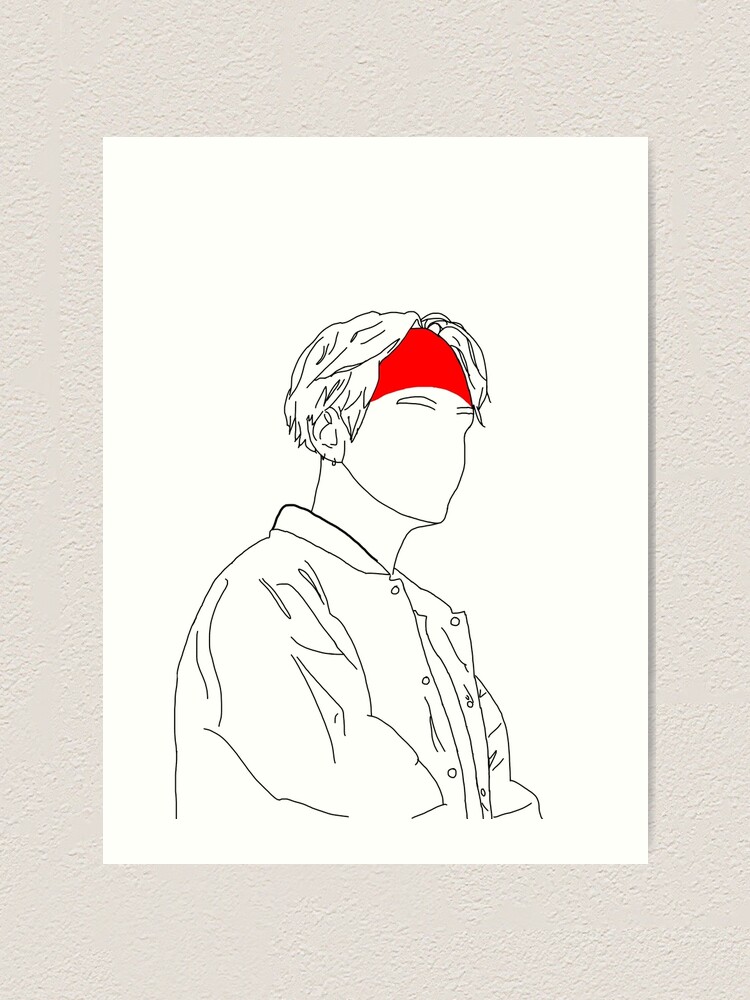Featured image of post Bts Line Art : Printable wall art poster of bts suga from agust d.