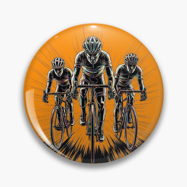 Item preview, Trio of Cyclists in a Breakaway - Team Speed designed and sold by All-Shopping.