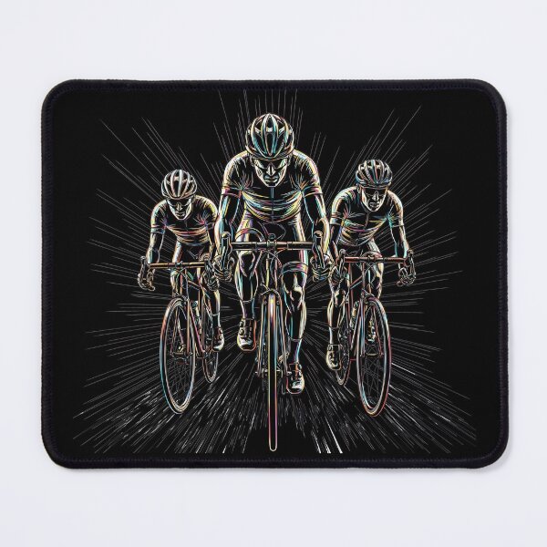Item preview, Trio of Cyclists in a Breakaway - Team Speed designed and sold by All-Shopping.