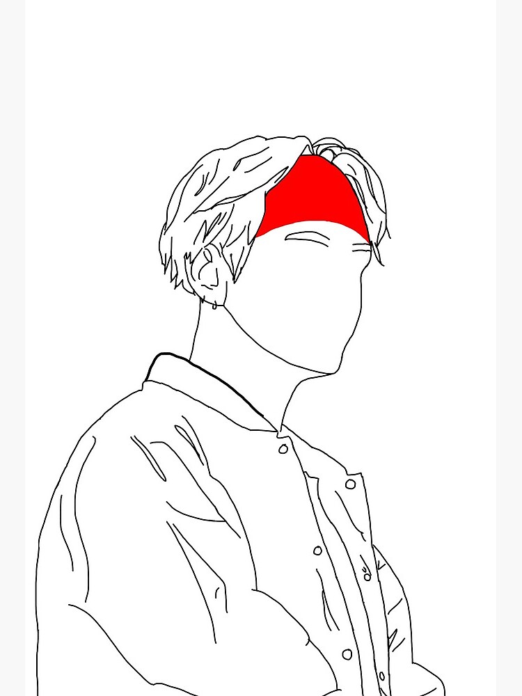 Kim Taehyung/V Sketch by TallTable on DeviantArt