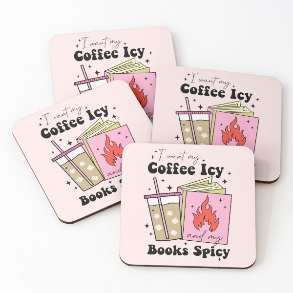 Item preview, I Want My Coffee Icy And My Books Spicy designed and sold by divasturtle.