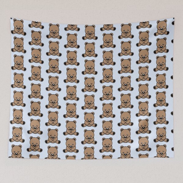 Item preview, Sad Teddy Bear Big Nose Crying Unhappy Look Downcast Head designed and sold by shirt-o-mat.