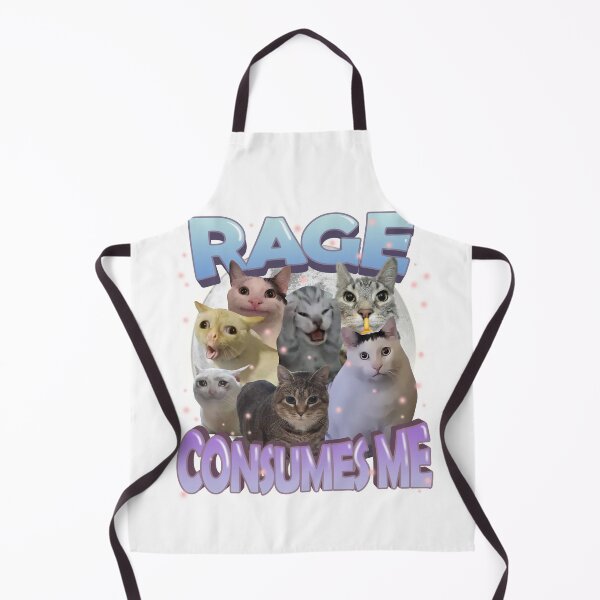 Item preview, Funny Meme Rage Consumes Me Cat designed and sold by AShanDome.