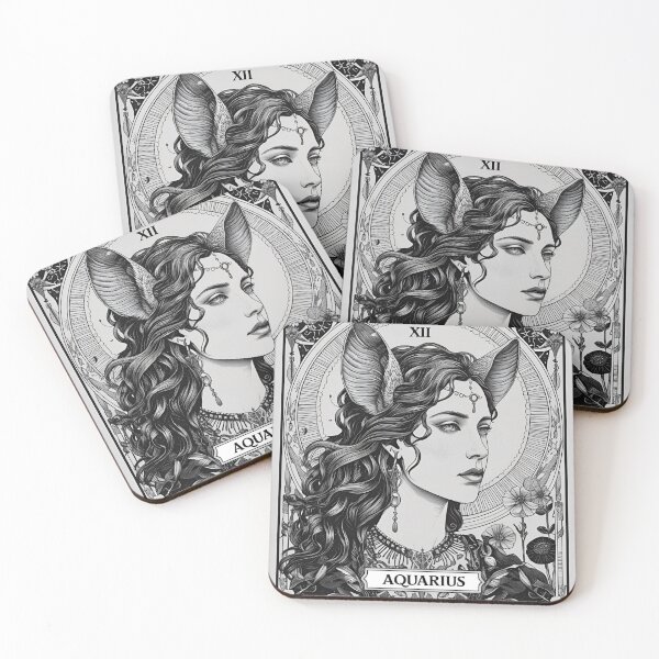 Item preview, Aquarius Design Aesthetic Woman designed and sold by LoveOnPaper.