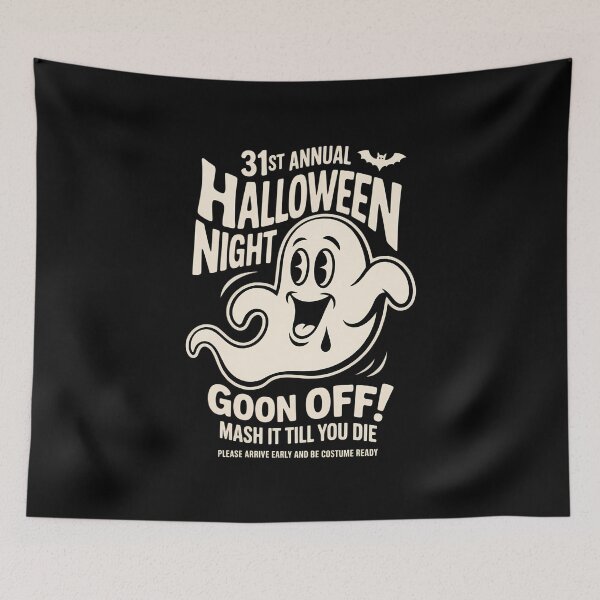 Item preview, Goon Off, Halloween Night, Funny Ghost Halloween Goth designed and sold by CookWorldLaughs.