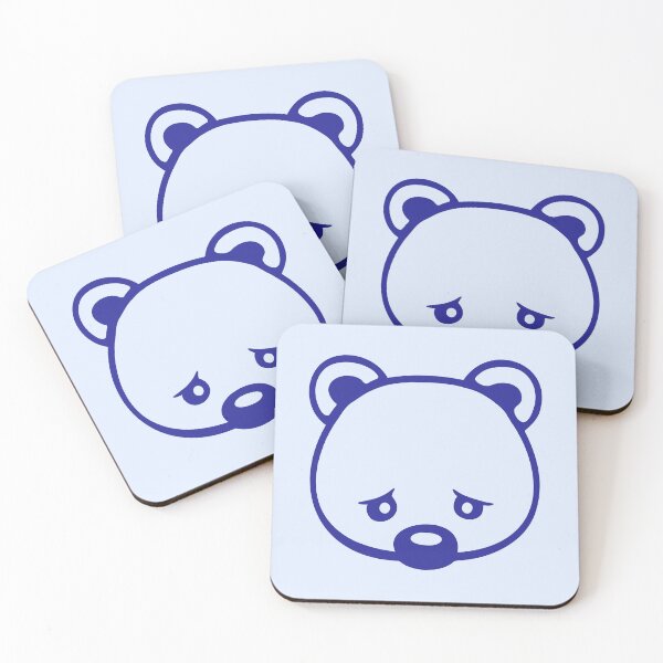 Item preview, Sad Teddy Bear Crying Unhappy Look Downcast Head designed and sold by shirt-o-mat.