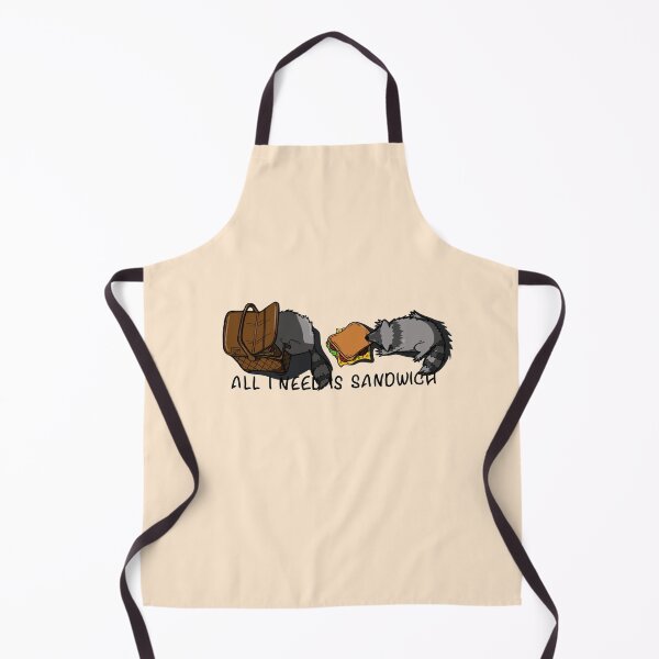 Item preview, All I Need Is Sandwich – Funny Raccoon and Food  designed and sold by Rain Ant.