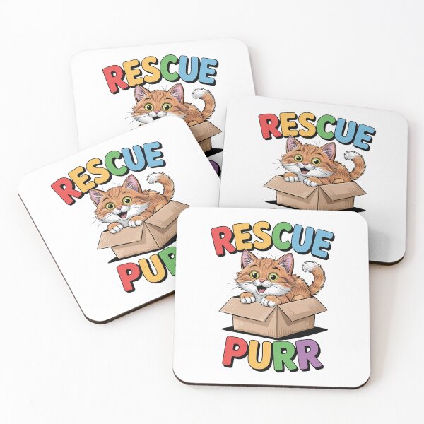 Item preview, Rescue Purr Cute Cat Adoption designed and sold by Taans-Creation.