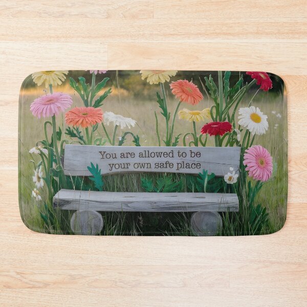 Item preview, You Are Allowed To Be Your Own Safe Place, Self Care Quote, Art therapy  designed and sold by MoMidoStore.
