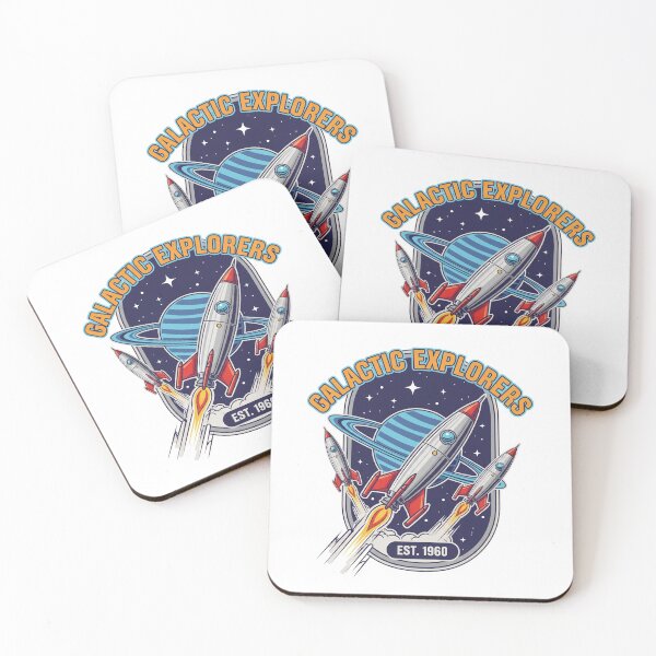 Item preview, Galactic Explorers designed and sold by The Vintage Nerd.