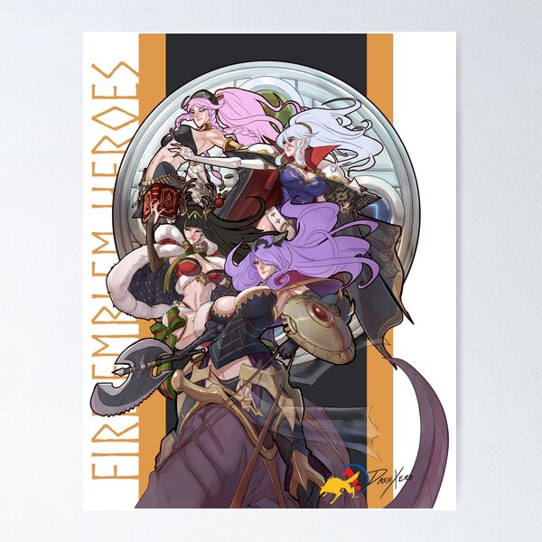 Bridal Tharja Anime Fire Emblem Awakening Poster