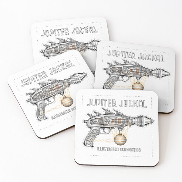 Item preview, Jupiter Jackal designed and sold by The Vintage Nerd.