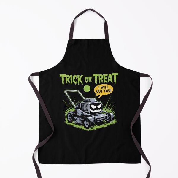 Item preview, Halloween Costume Scary Lawnmower Emoticon Trick Or Treat designed and sold by DoorwayThreads.