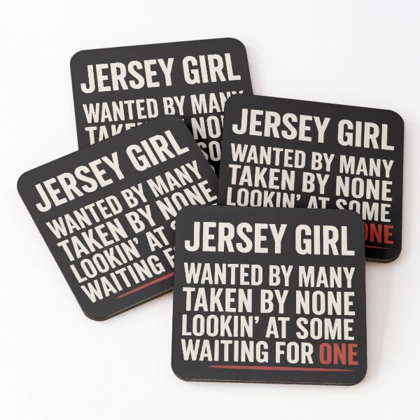 Item preview, JERSEY GIRL WANTED BY MANY TAKEN BY NONE LOOKIN' AT SOME WAITING FOR ONE designed and sold by JerseyGirls.