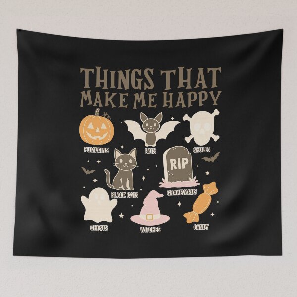 Item preview, Things That Make Me Happy Halloween designed and sold by PowerSSales.