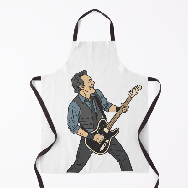 Item preview, Bruce Springsteen Playing Guitar in a Clean-Cut Rock Look designed and sold by JayceTucker89.