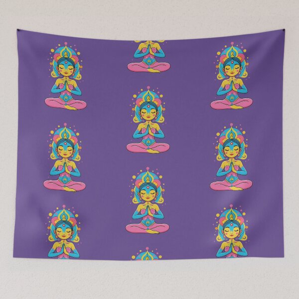 Item preview, Tune In: Meditation in Pop Color 2 designed and sold by Vibrant Threads.