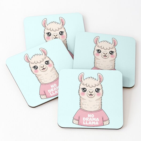 Item preview, Kawaii Llama - No Drama Llama designed and sold by EsenciaZen.