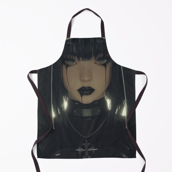 Item preview, goth nun designed and sold by CursedbyLilith.