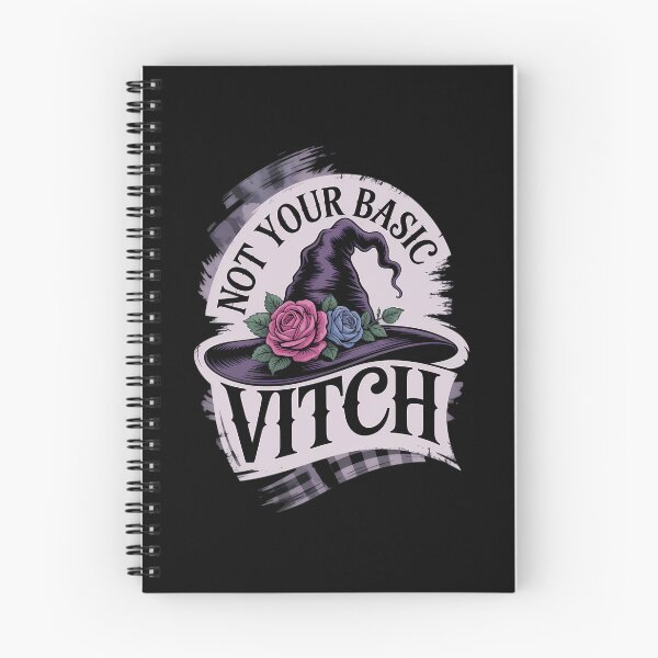 Item preview, HALLOWEEN NOT YOUR BASIC WITCH FUN WITCHES ROSES HAT designed and sold by DoorwayThreads.