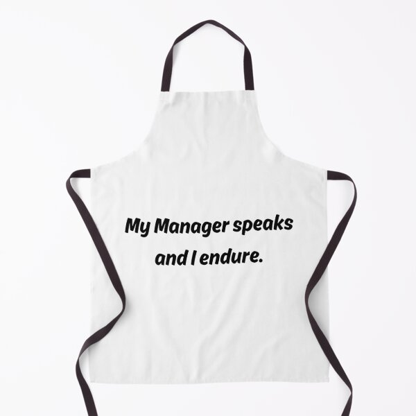 Item preview, My Manager speaks and I endure | Daily Stoic Life designed and sold by LexaArtworks.