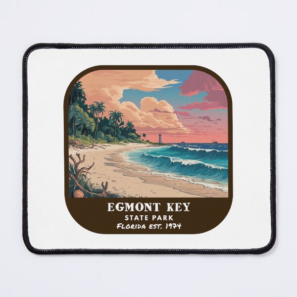 Item preview, Vintage Egmont Key State Park (Florida State Park) designed and sold by RabbitK.