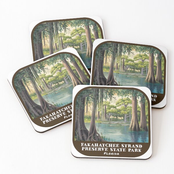 Item preview, Vintage Fakahatchee Strand Preserve State Park (Florida State Park) designed and sold by RabbitK.