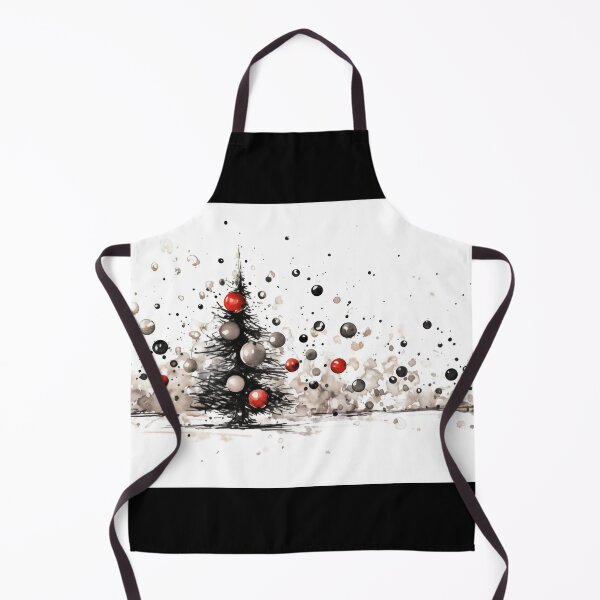 Item preview, Christmas - Holiday Tree Ink Drawing designed and sold by Roxane Bay.