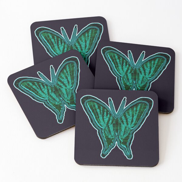 Item preview, Batik Green Butterfly designed and sold by AuroraXGreen.