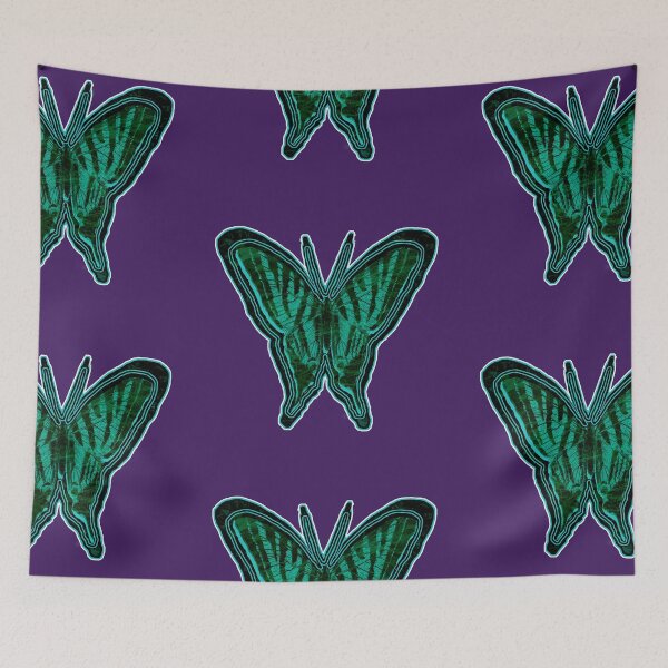 Item preview, Mariposa verde batik designed and sold by AuroraXGreen.