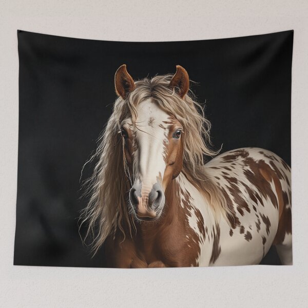 Item preview, Brown and White Paint Horse Pony designed and sold by CritterWisdom.