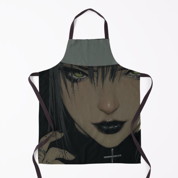 Item preview, goth nun designed and sold by CursedbyLilith.