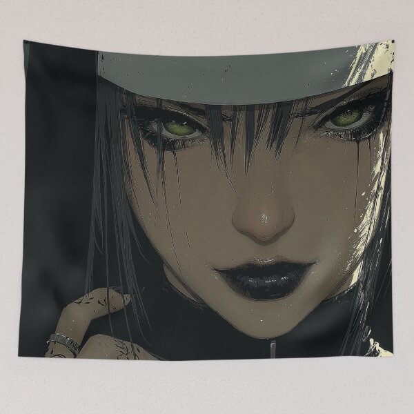 Item preview, goth nun designed and sold by CursedbyLilith.