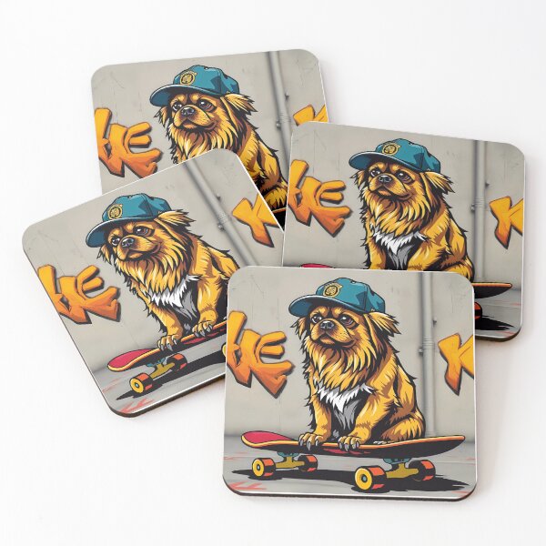 Item preview, Pekingese Street Vibes (4) designed and sold by InkoraLab.