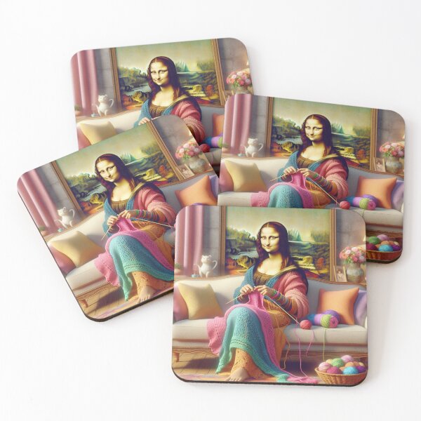 Item preview, Mona with sweet things on a sofa designed and sold by ParateePShop.