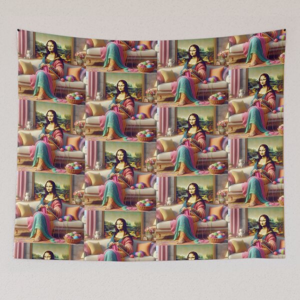 Item preview, Mona with sweet things on a sofa designed and sold by ParateePShop.