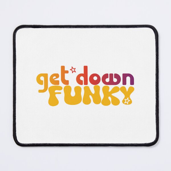 Item preview, GET DOWN FUNKY RETRO SEVENTIES MUSIC DISCO designed and sold by Madjack Tees Kiwi SuperStore.