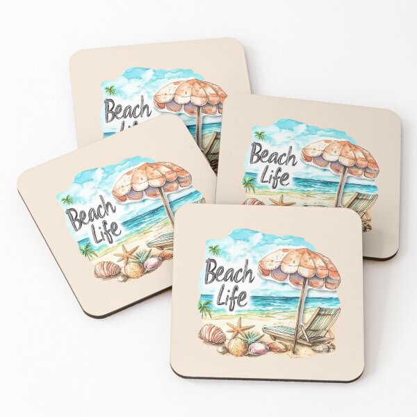 Item preview, Beach Life – Tropical Paradise designed and sold by Myra365Art.