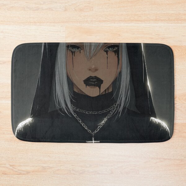 Item preview, goth nun designed and sold by CursedbyLilith.