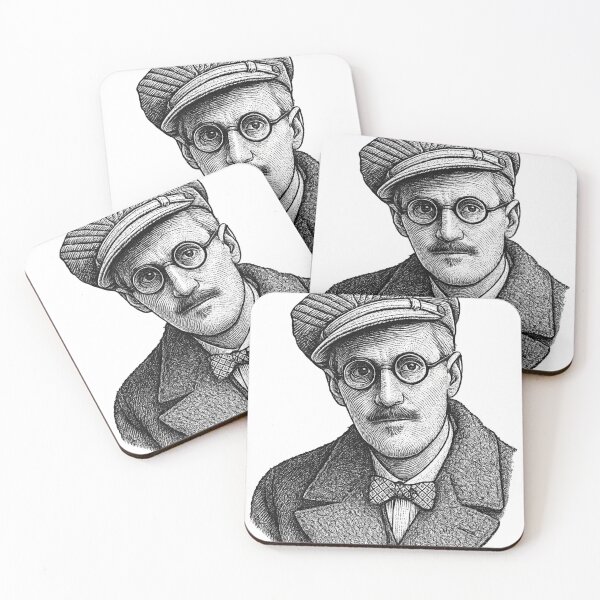 Item preview, James Joyce Engraved Portrait – Literary Vintage Illustration designed and sold by JayceTucker89.
