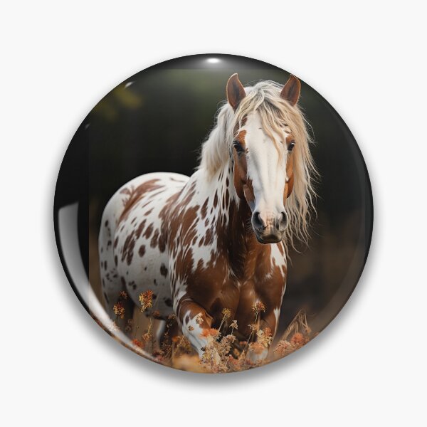 Artikelvorschau, Paint Horse in einem Blumenfeld entworfen und verkauft von CritterWisdom.
