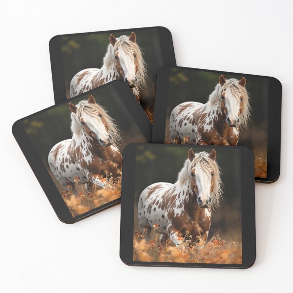 Item preview, Paint Horse in a field of Flowers designed and sold by CritterWisdom.