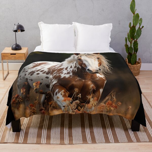 Item preview, Paint Horse in a field of Flowers designed and sold by CritterWisdom.