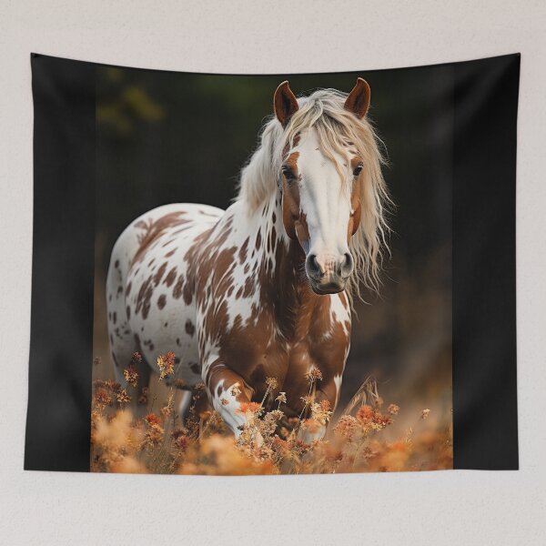 Item preview, Paint Horse in a field of Flowers designed and sold by CritterWisdom.