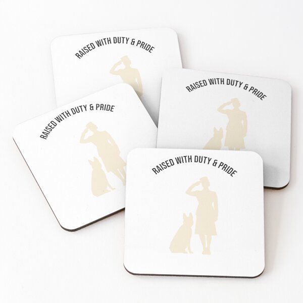 Item preview, Proud Military Mom – Raised Right designed and sold by BeBetterPeople.
